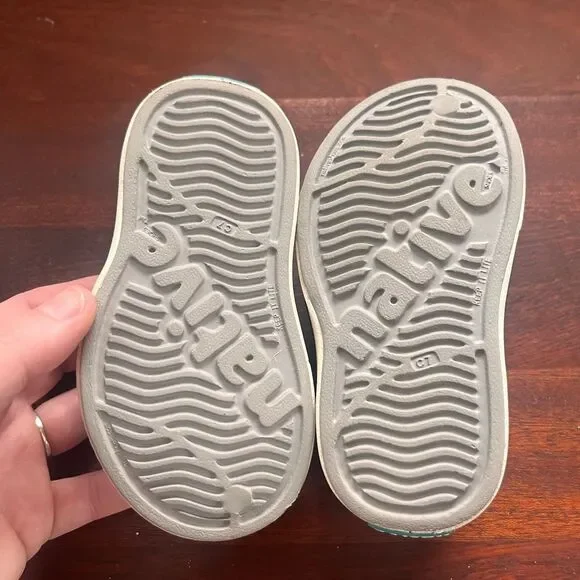 Native Kids Gray Slip-On Shoes - Picture 4 of 4